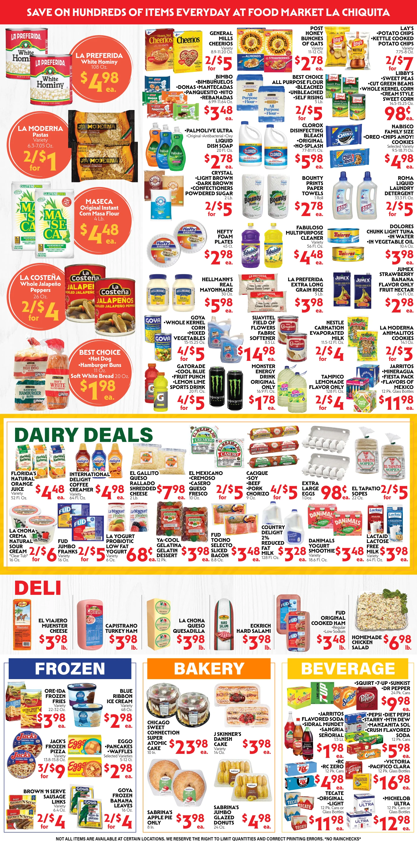 La Chiquita Food Market Weekly Specials - Page 2
