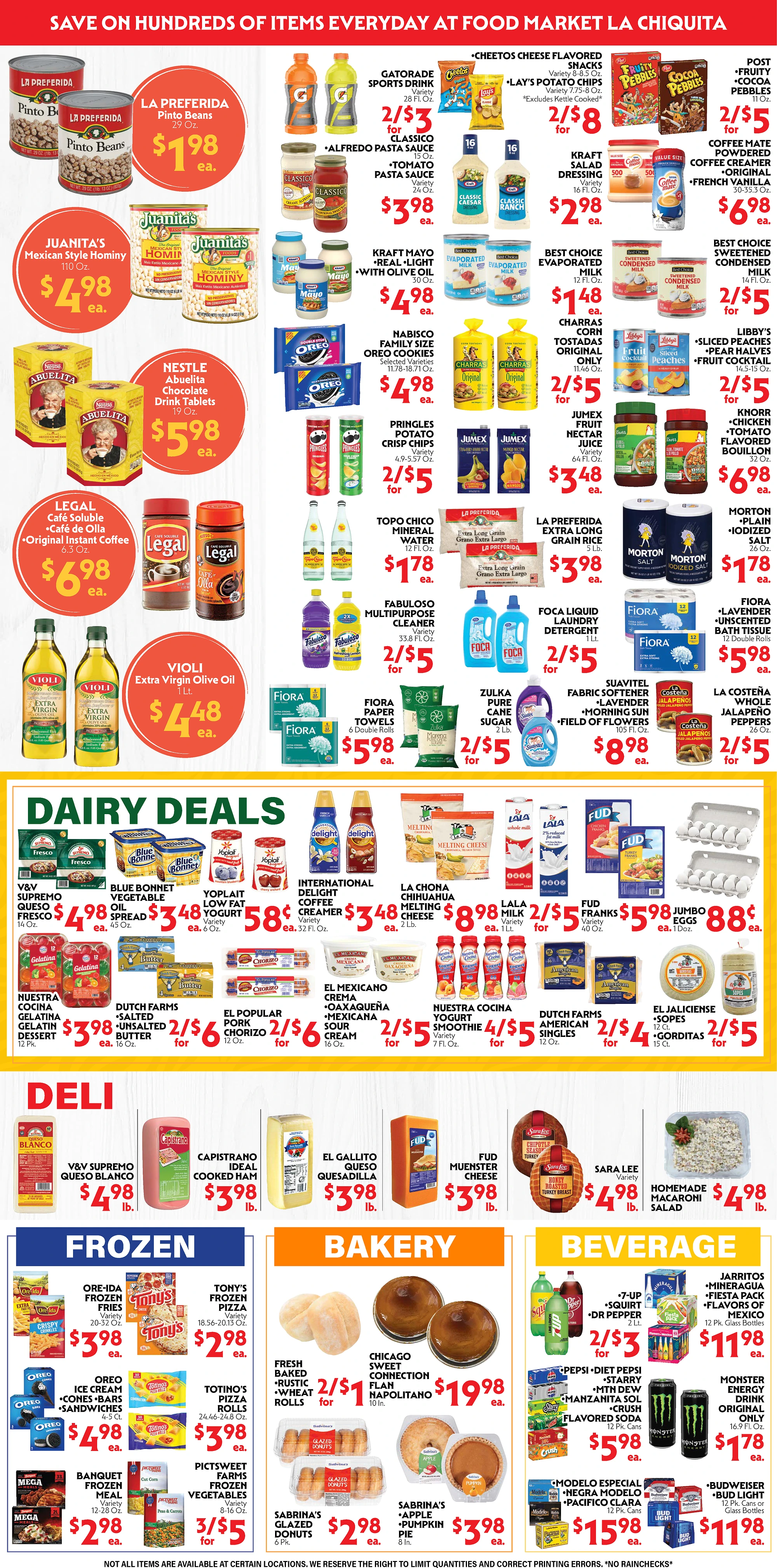 La Chiquita Food Market Weekly Specials - Page 2