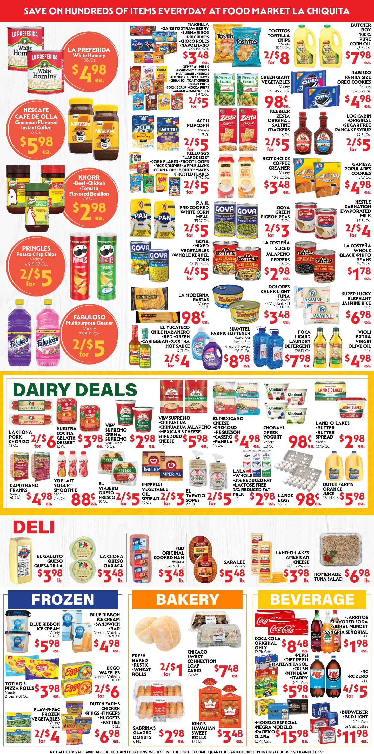 La Chiquita Food Market Weekly Specials - Page 2