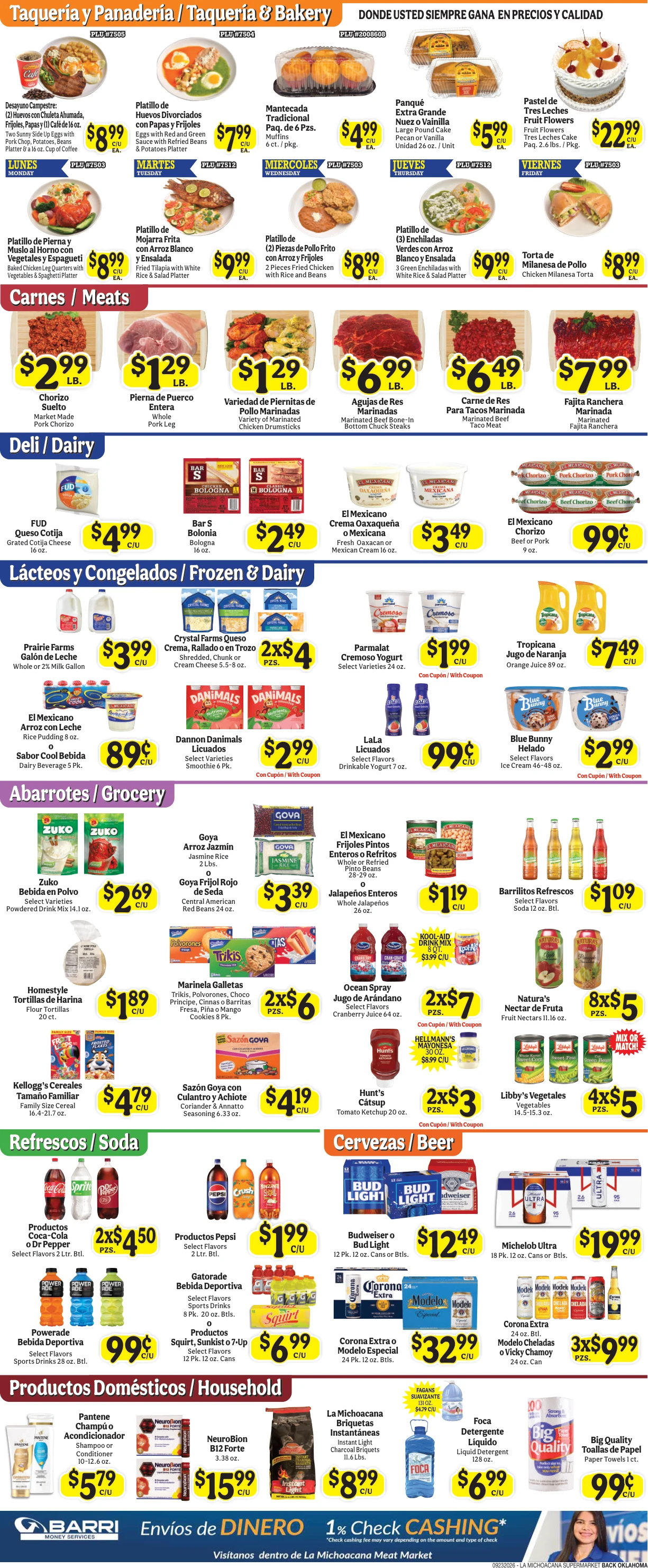 La Michoacana Supermarket Especiales Semanales - Page 2