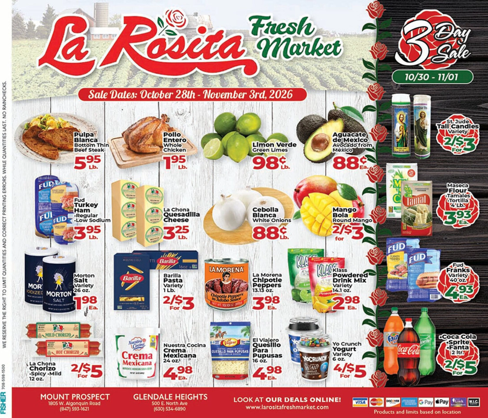 La Rosita Fresh Market La Rosita Fresh Market Weekly Ad - Page 1