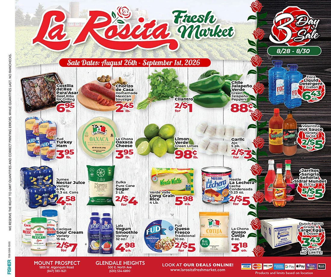 La Rosita Fresh Market La Rosita Fresh Market Weekly Ad - Page 1