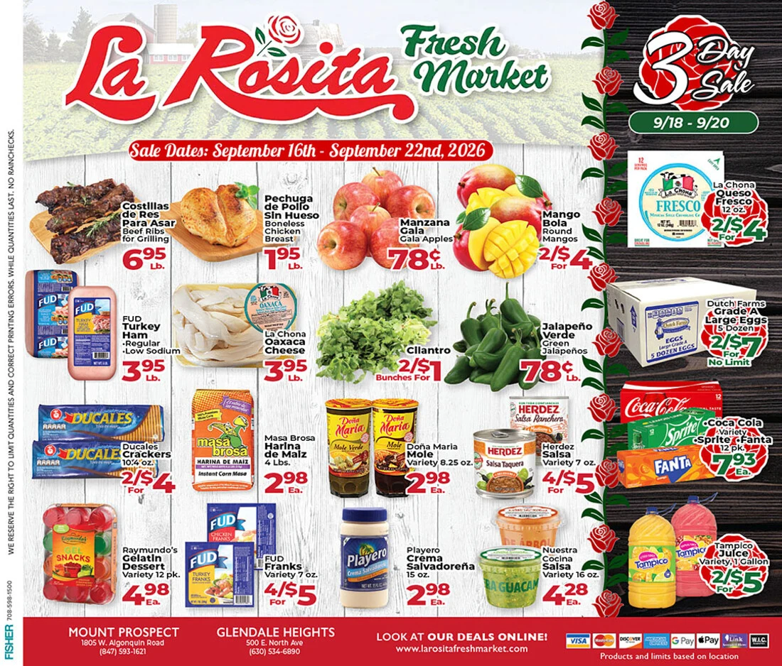 La Rosita Fresh Market La Rosita Fresh Market Weekly Ad - Page 1