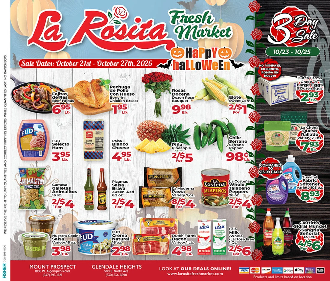 La Rosita Fresh Market La Rosita Fresh Market Weekly Ad - Page 1