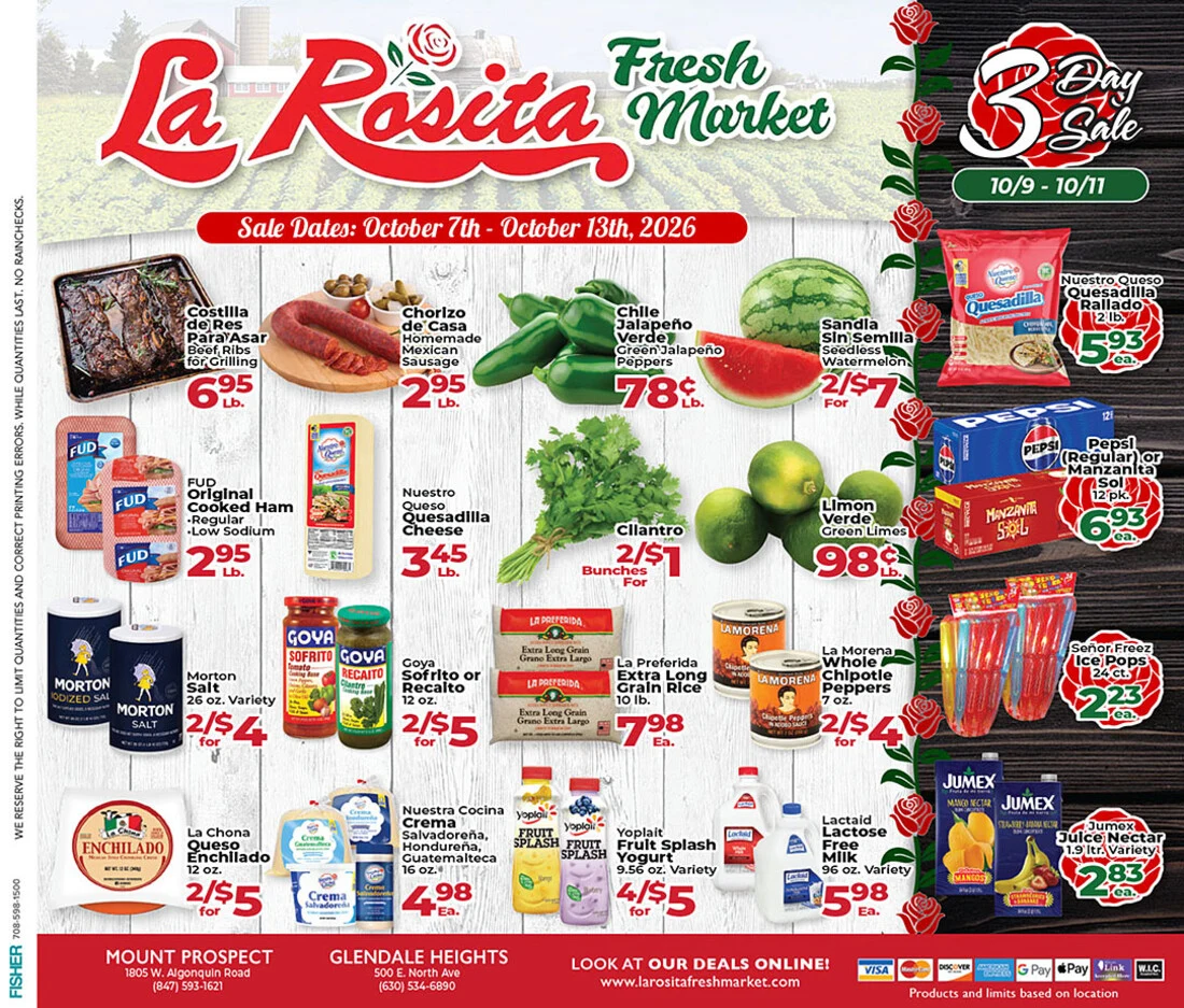 La Rosita Fresh Market La Rosita Fresh Market Weekly Ad - Page 1