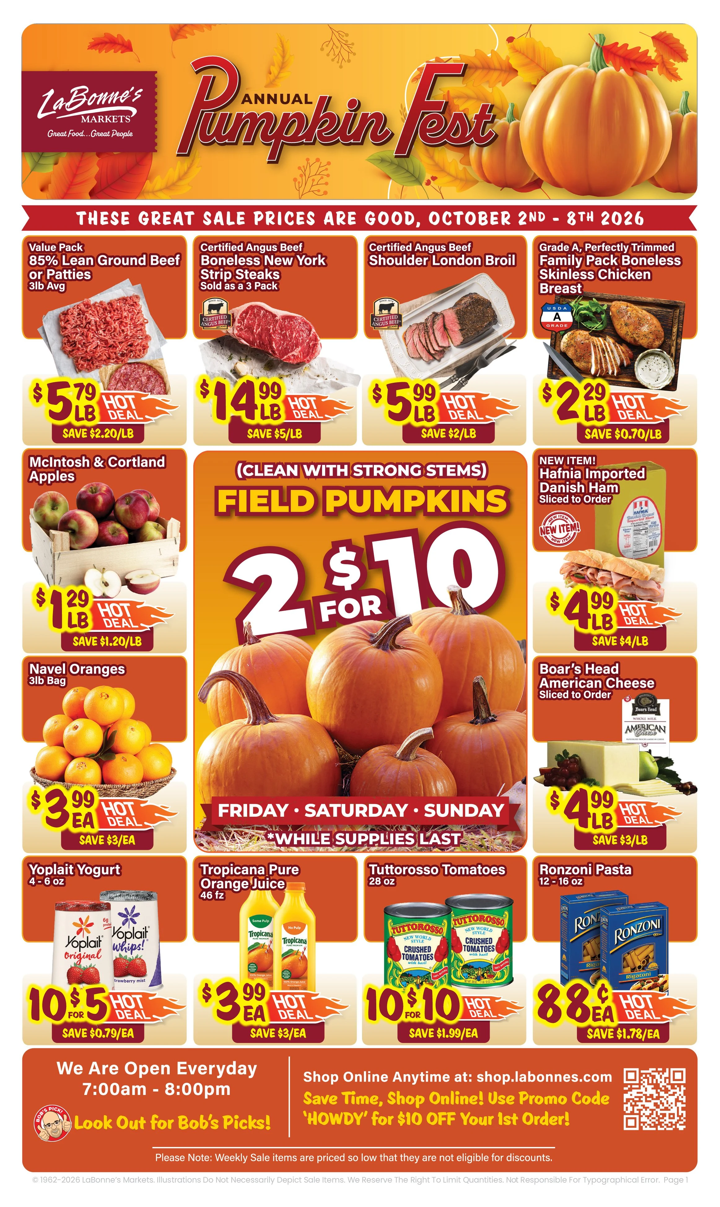 LaBonne's Market Watertown This Week’s Sale Flyer - Page 1