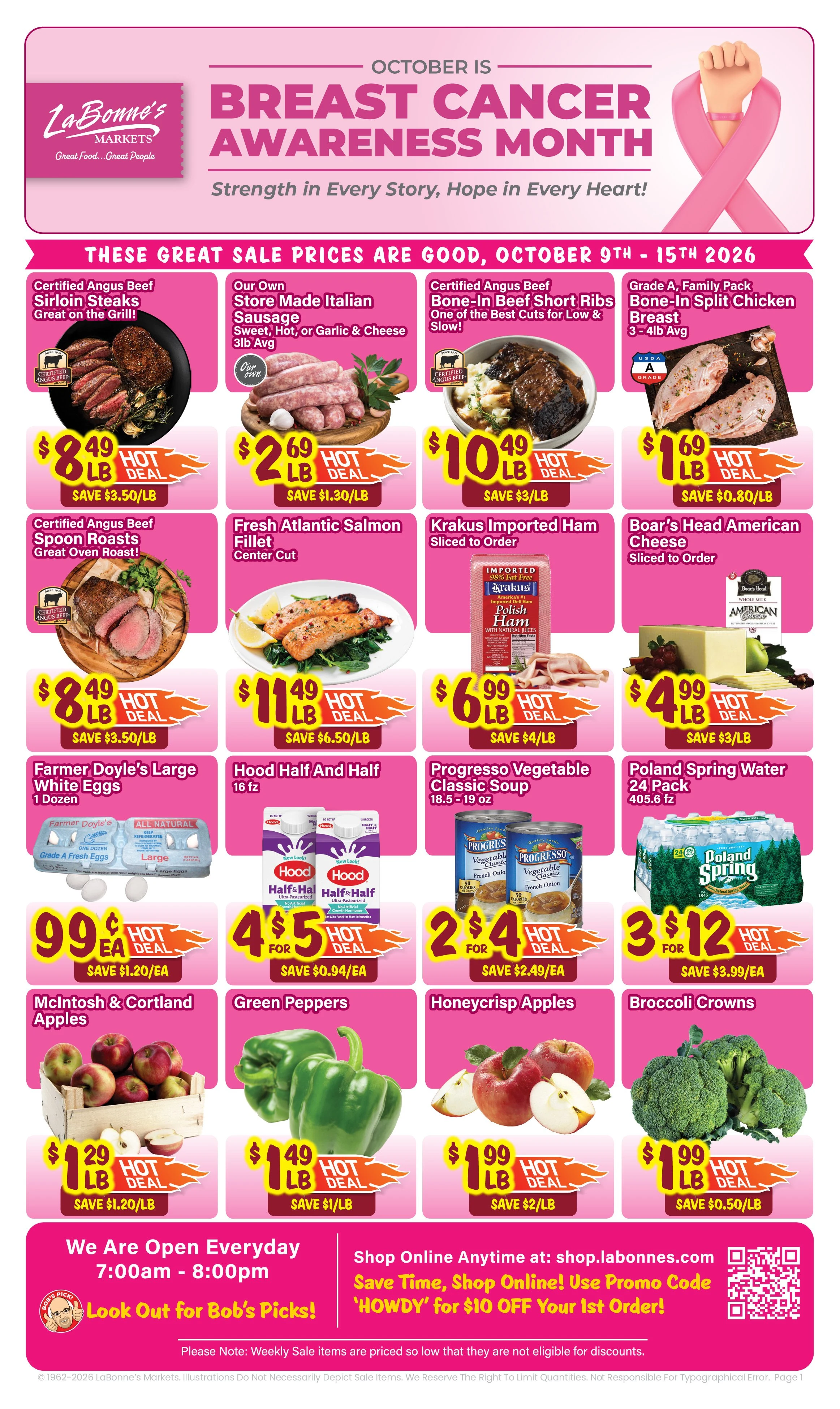 LaBonne's Market Woodbury This Week’s Sale Flyer - Page 1