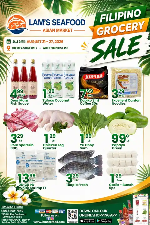 Tukwila's Filipino Sale
