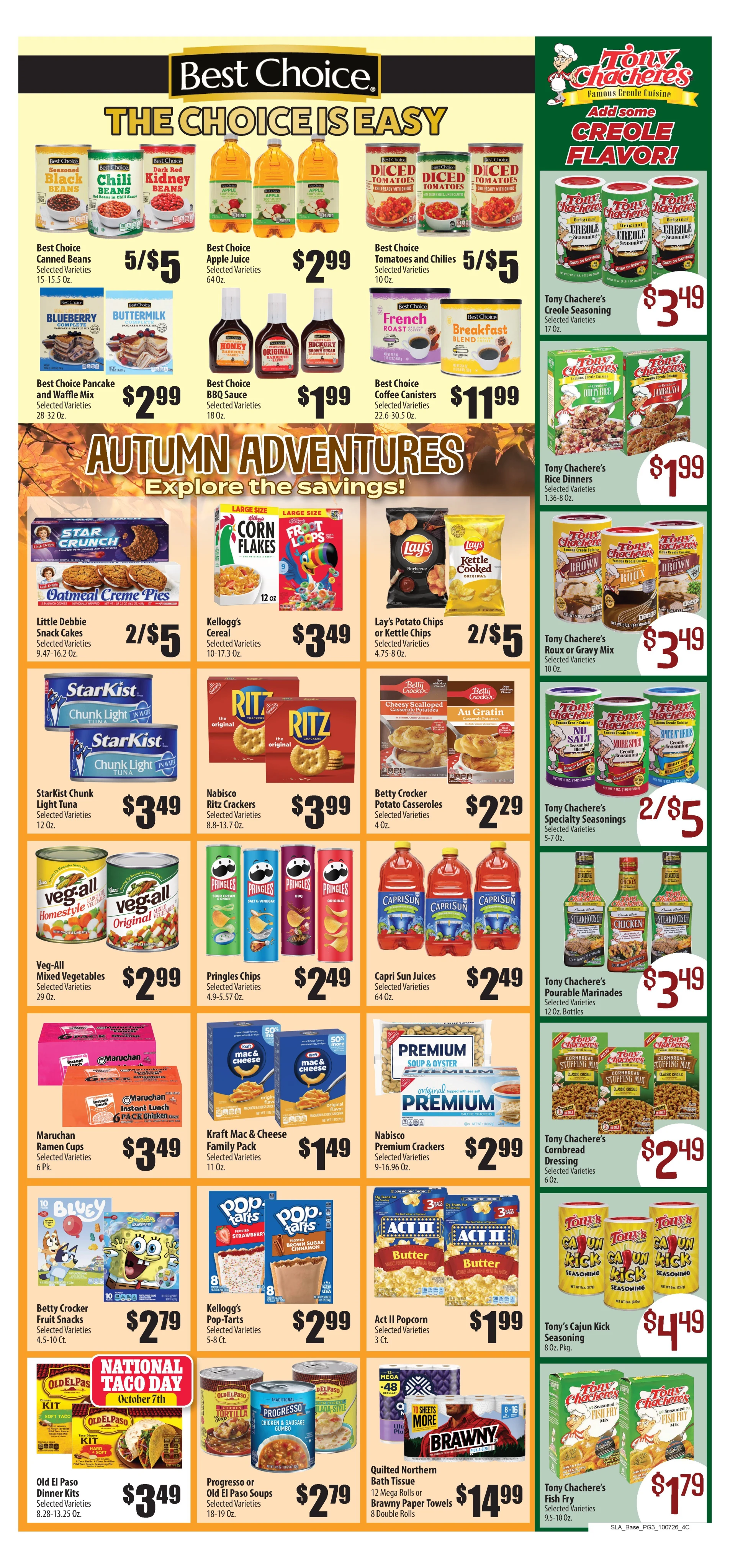 Larry's Super Foods Kaplan, LA Current Ad - Page 3