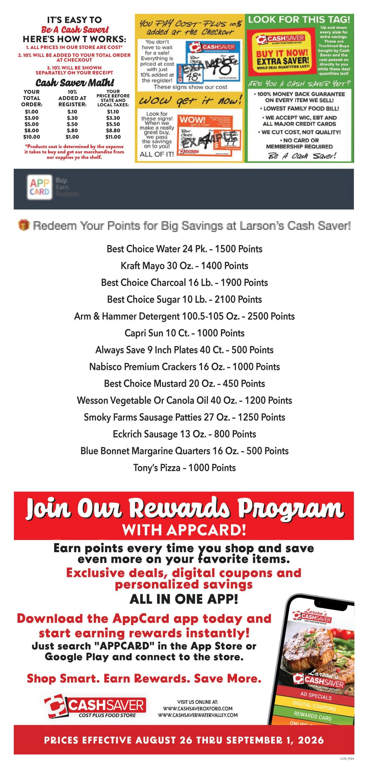 Larson's Cash Saver Indexed Weekly - Page 4