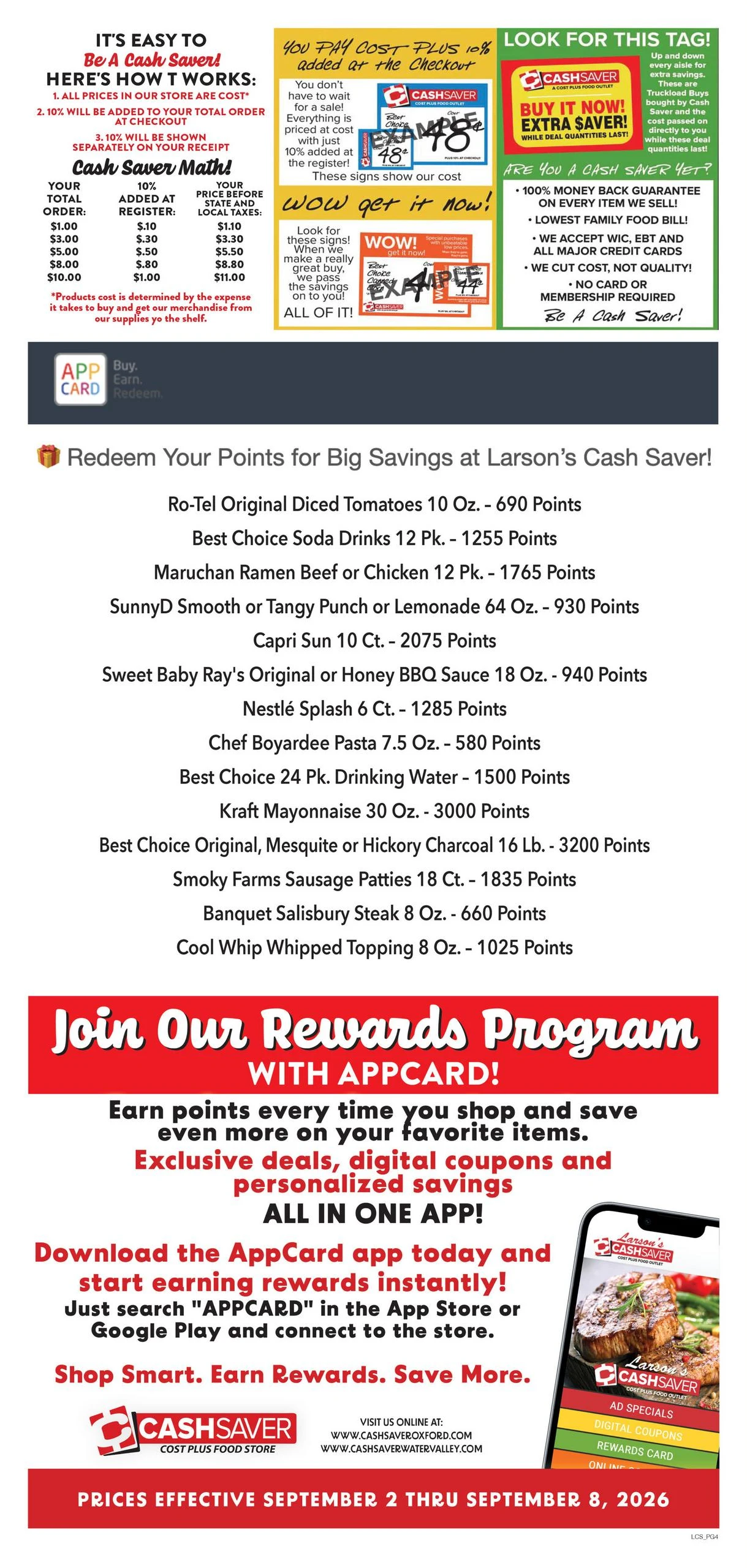 Larson's Cash Saver Indexed Weekly - Page 4