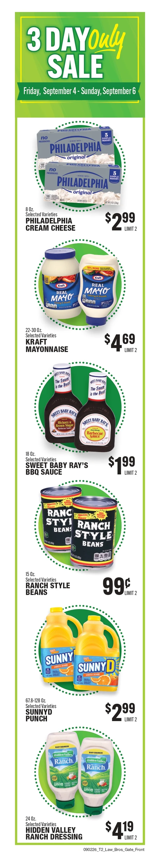 Lawrence Bros Weekly Ad - Page 3