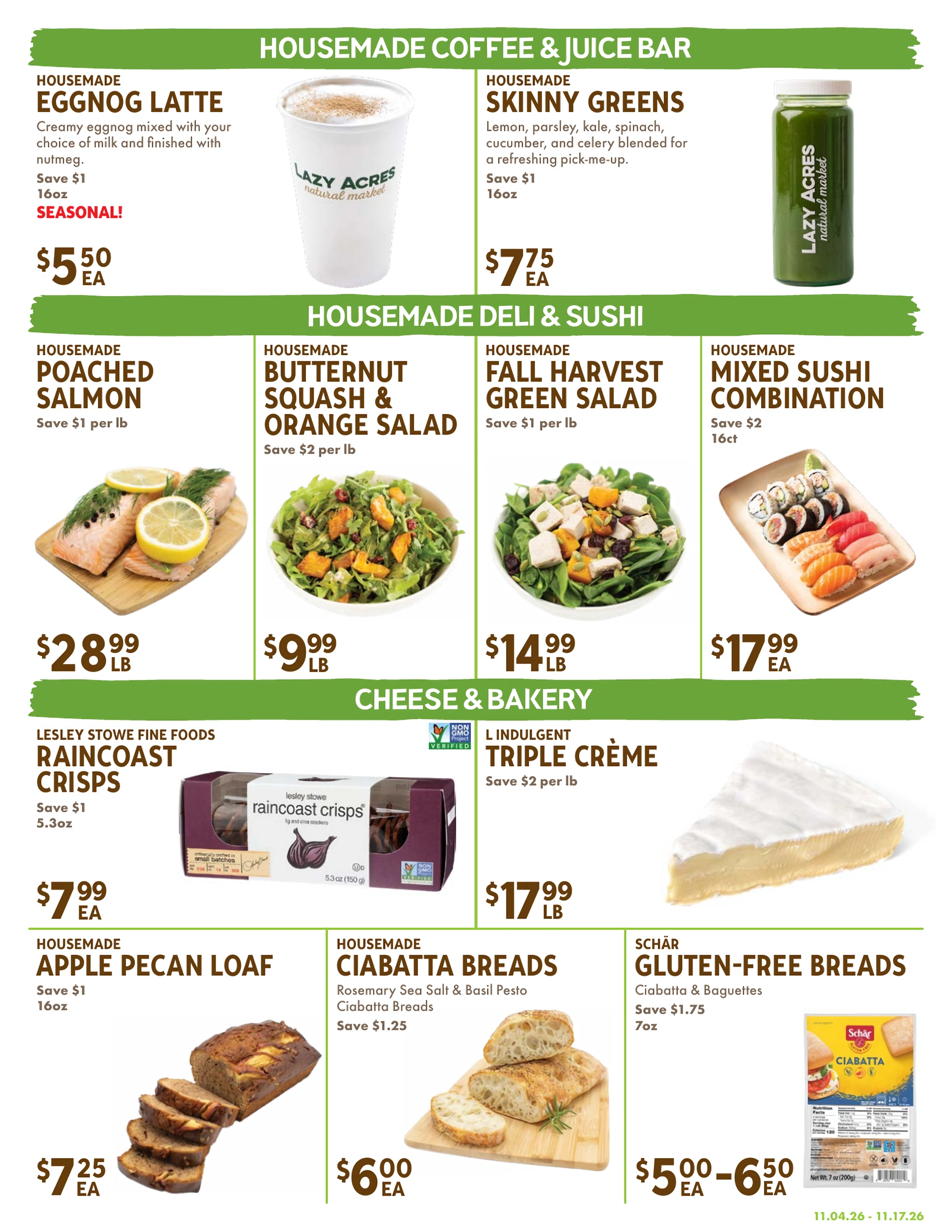 Lazy Acres Market Biweekly Ad - Page 3