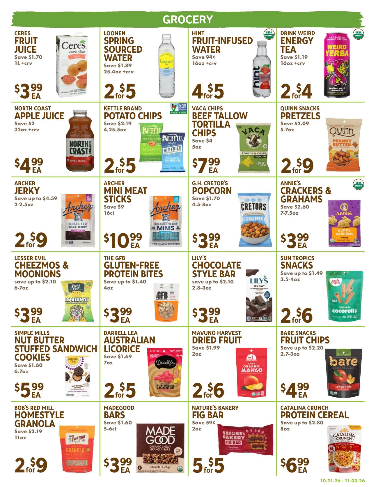 Lazy Acres Market Biweekly Ad - Page 7