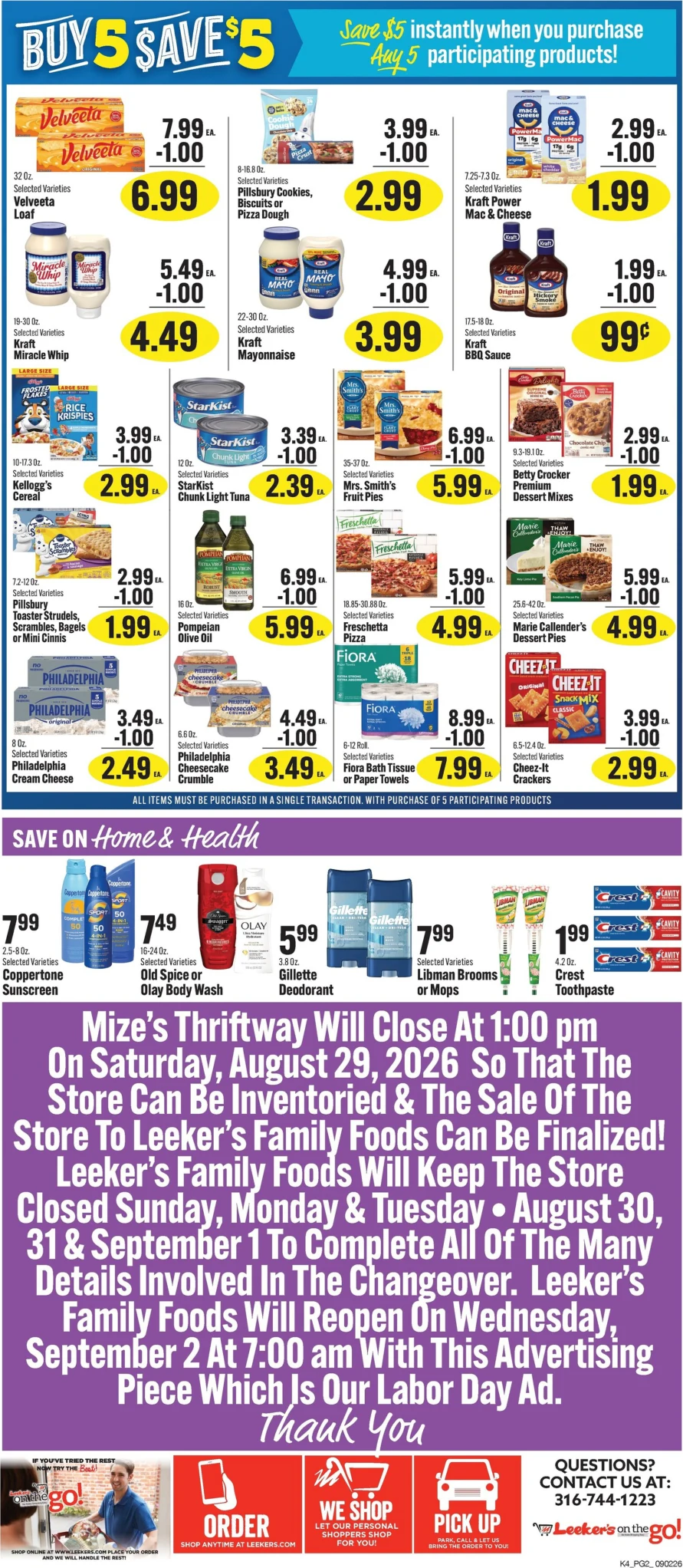 Leeker's Family Foods Current Ad - Page 2