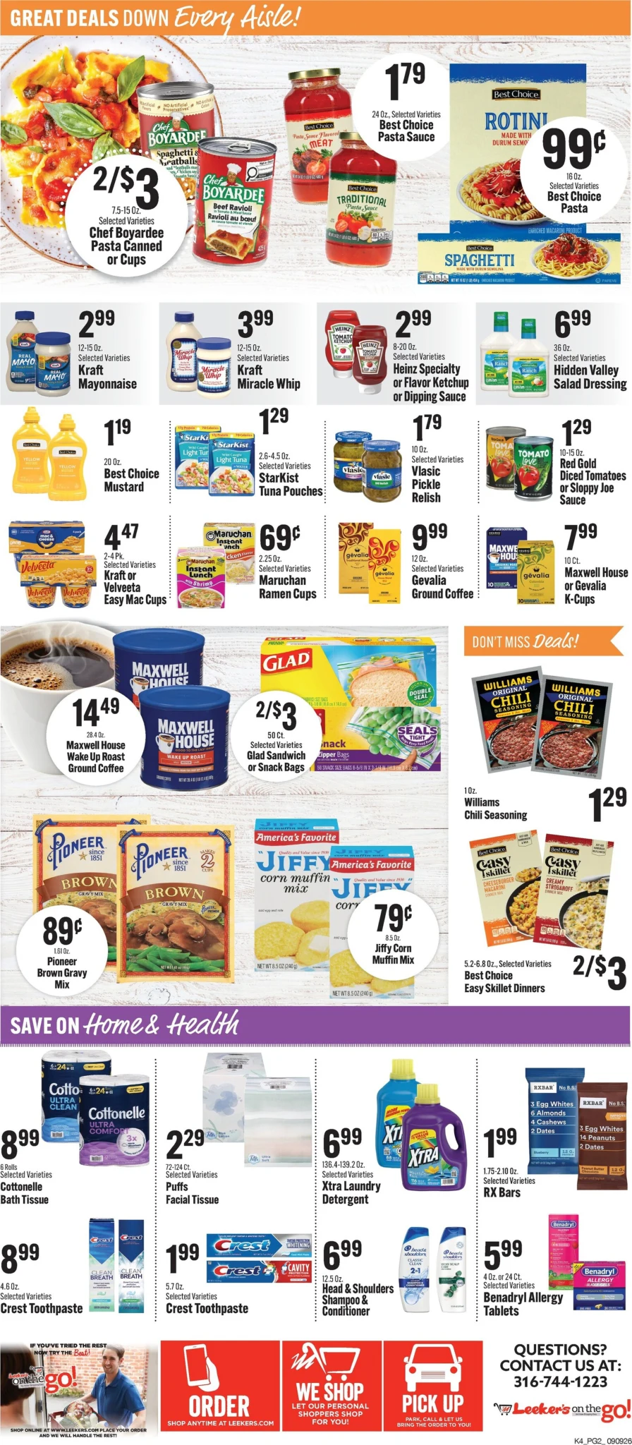 Leeker's Family Foods Current Ad - Page 2