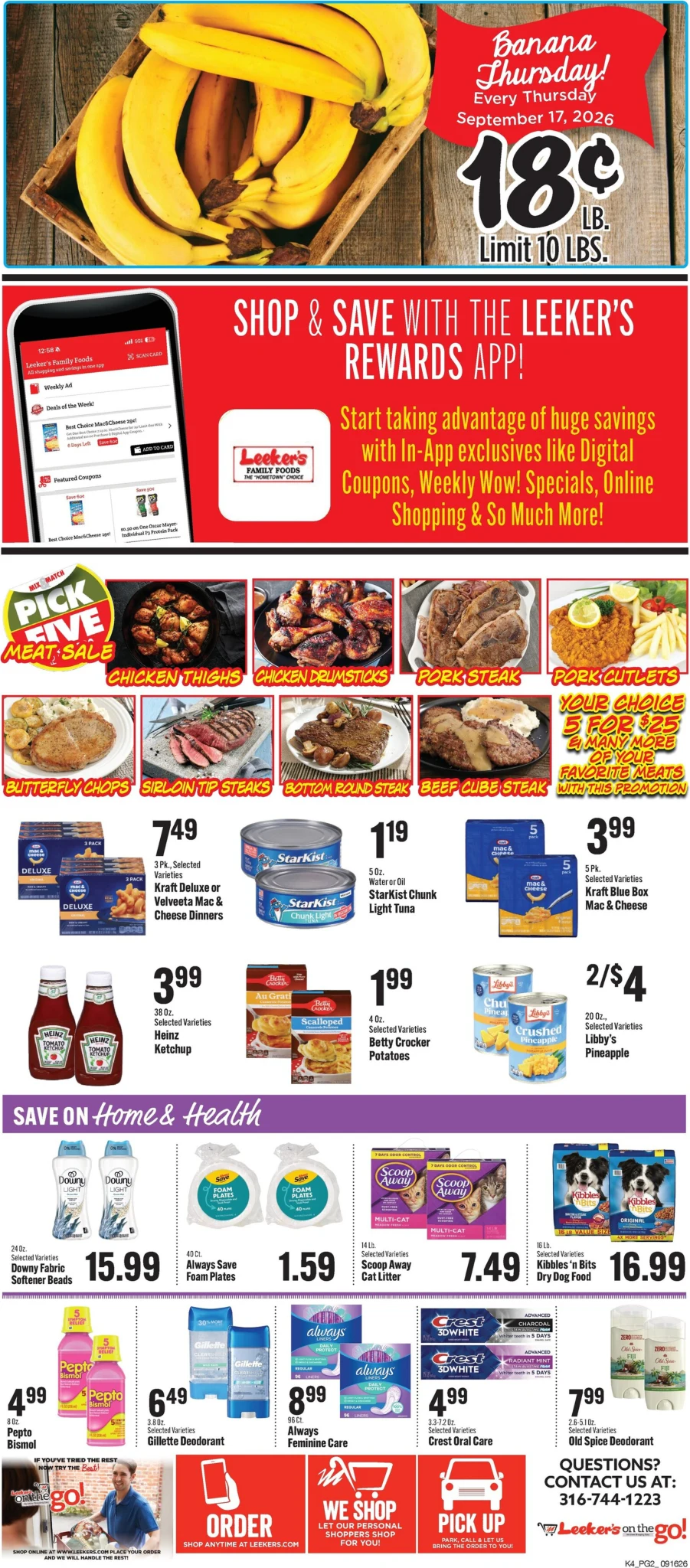 Leeker's Family Foods Current Ad - Page 2