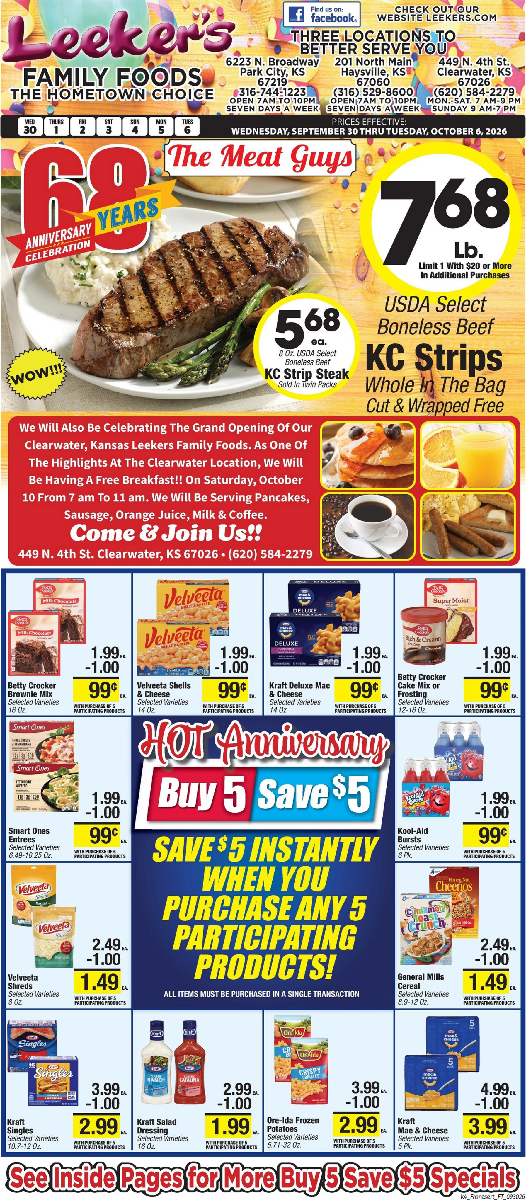 Leeker's Family Foods Current Ad - Page 5