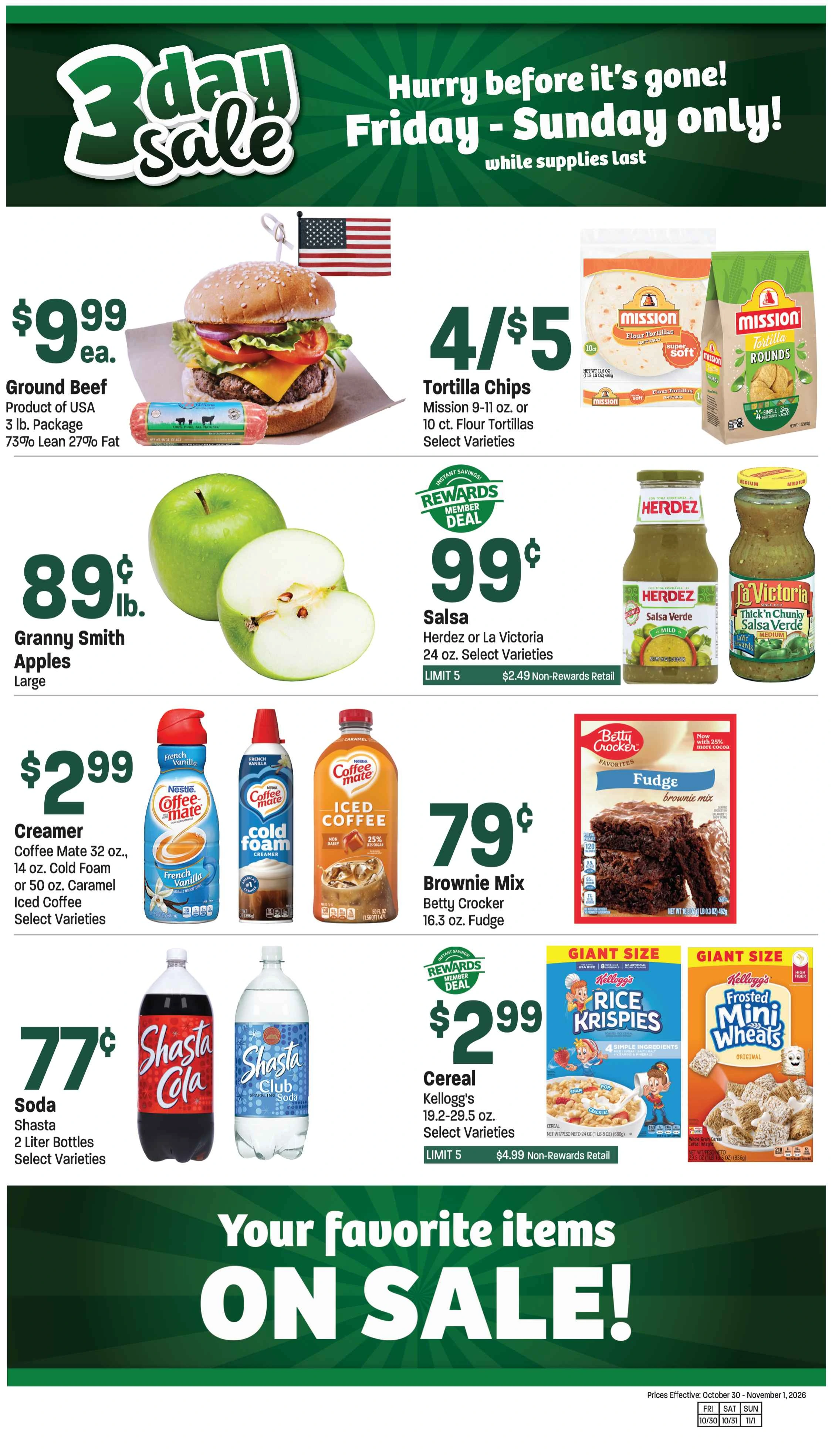 Lees October 28 - November 3, 2026 Main Ad - Page 3