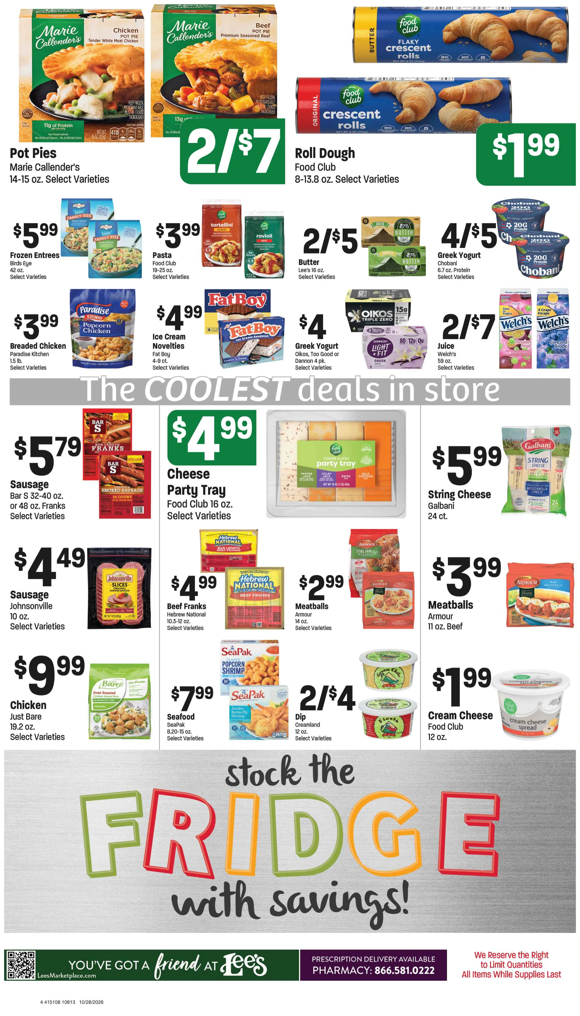 Lees October 28 - November 3, 2026 Main Ad - Page 5