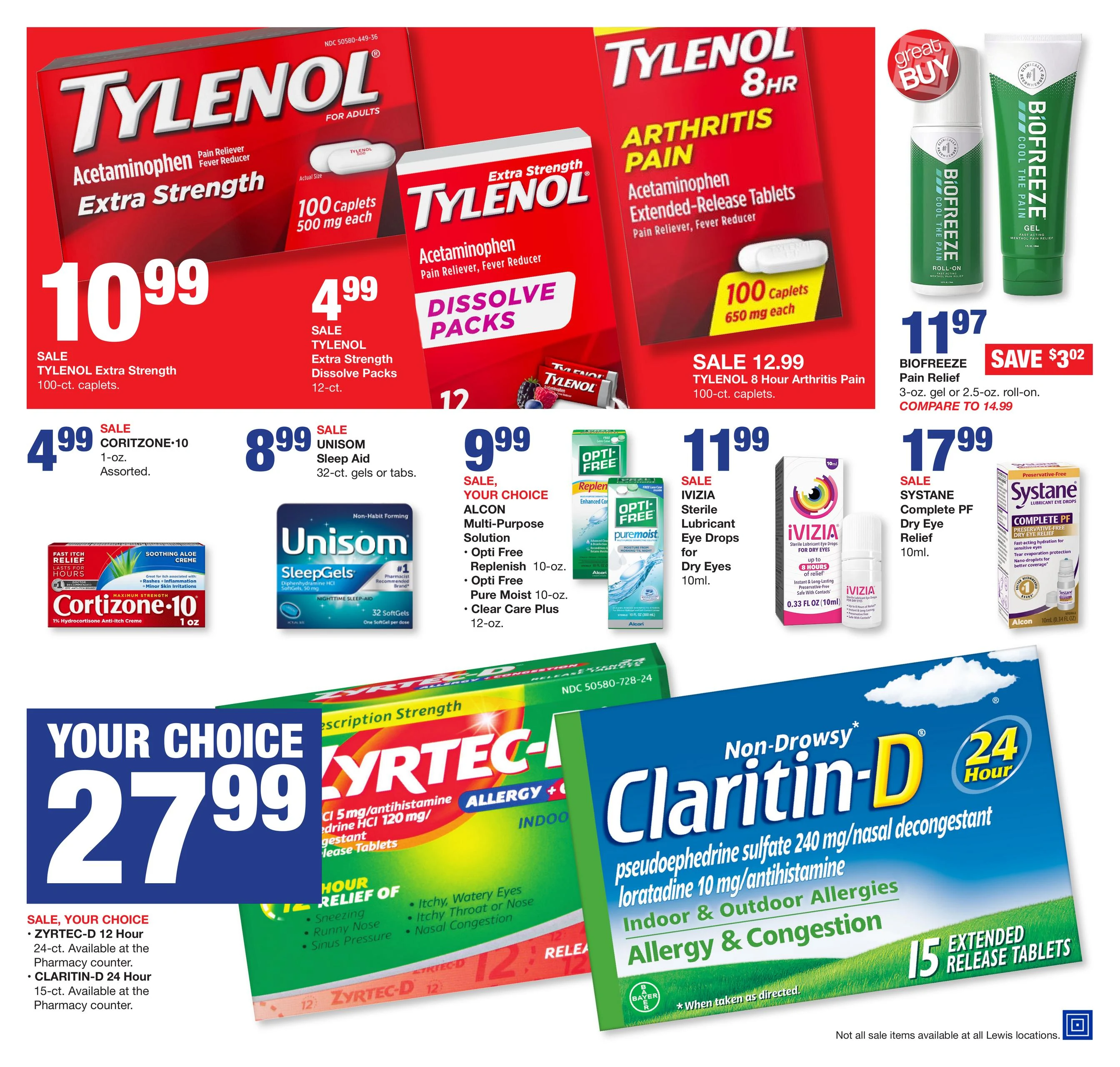 Lewis Drug Weekly Ad - Page 9