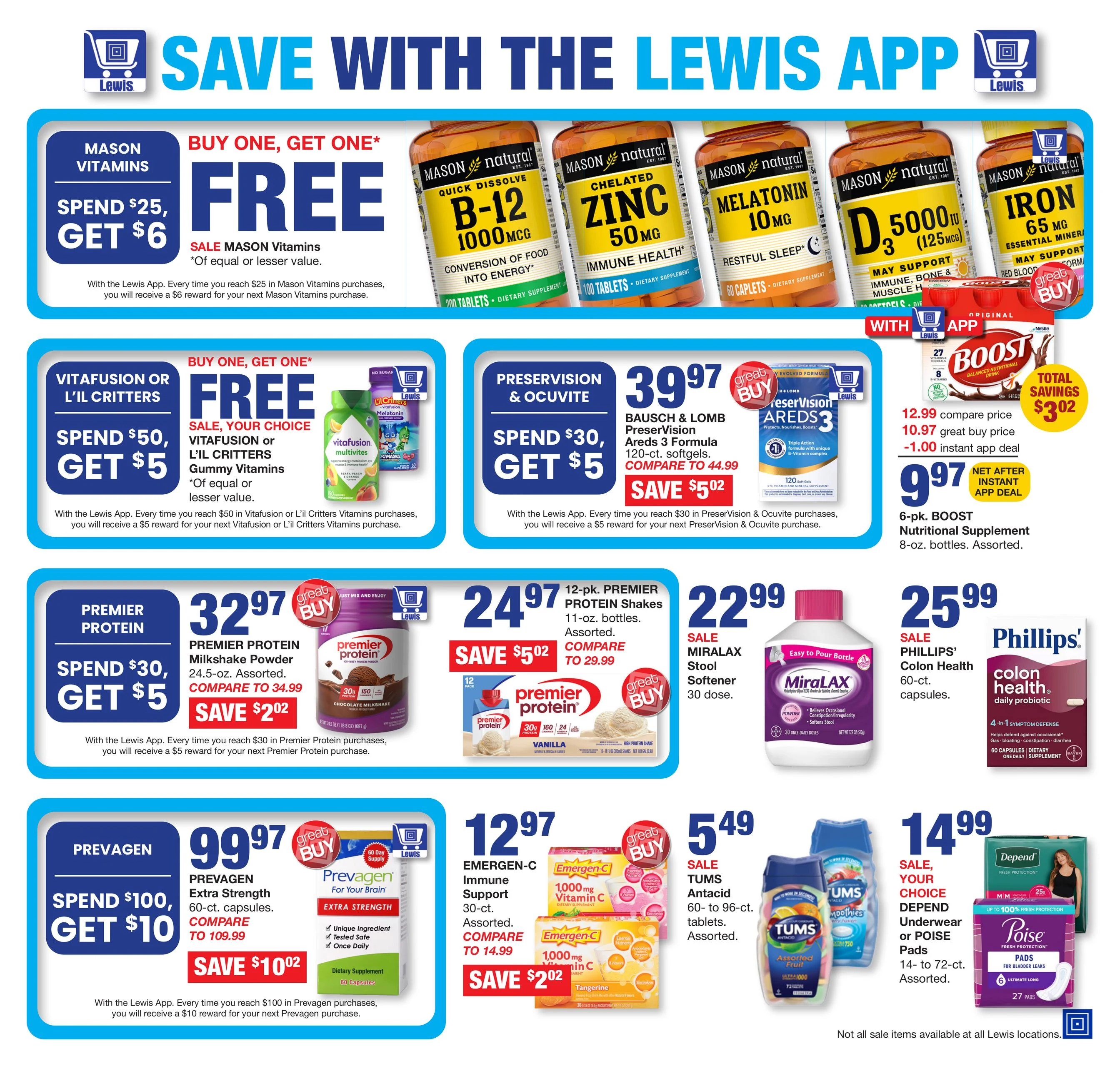 Lewis Drug Weekly Ad - Page 2