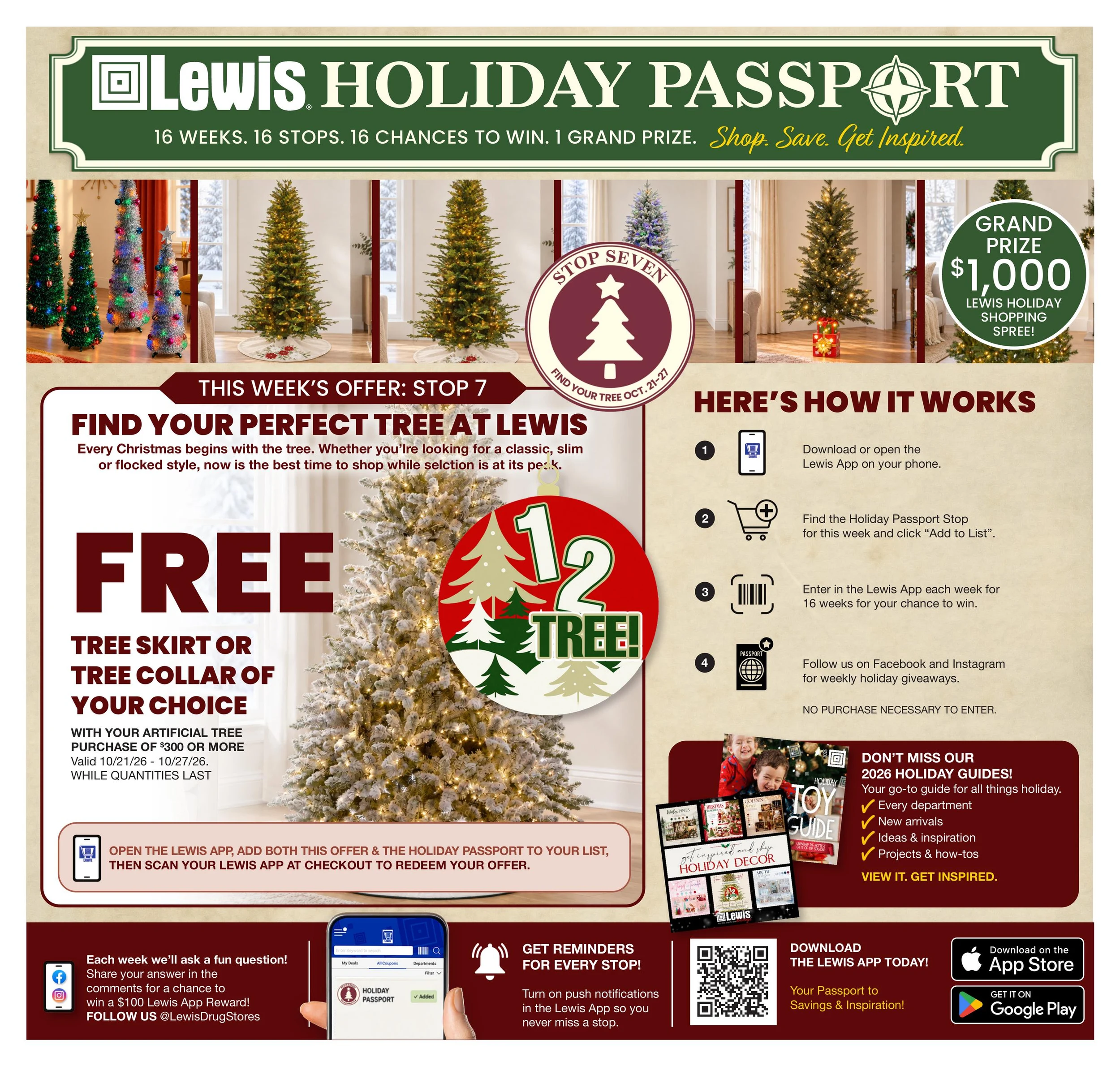 Lewis Drug Weekly Ad - Page 1
