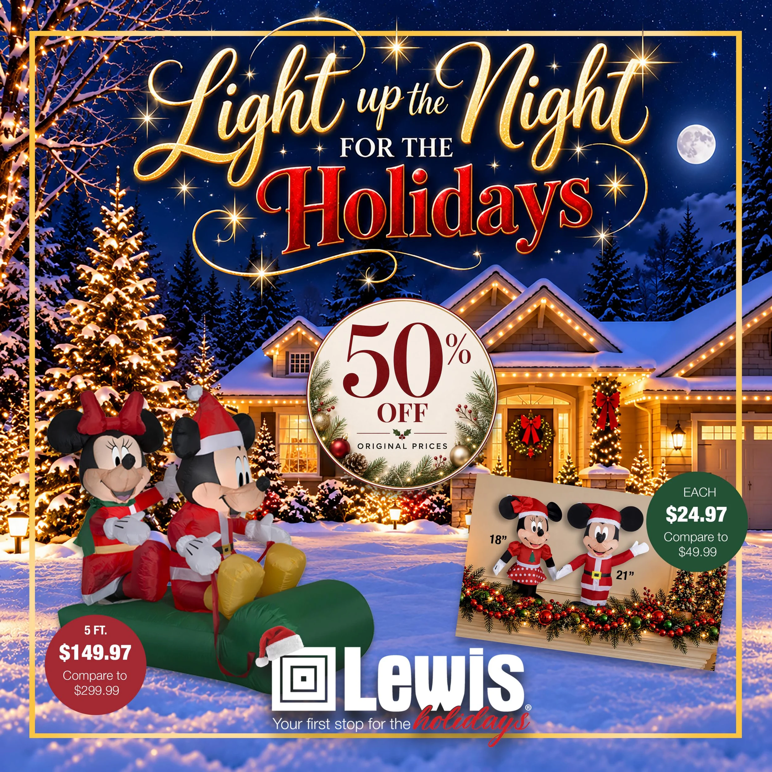 Lewis Drug Outdoor Lighting - Page 1