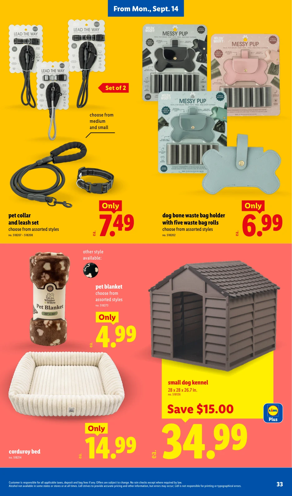 Lidl Weekly Ad - 9/9/2026 - 9/15/2026 - Page 33