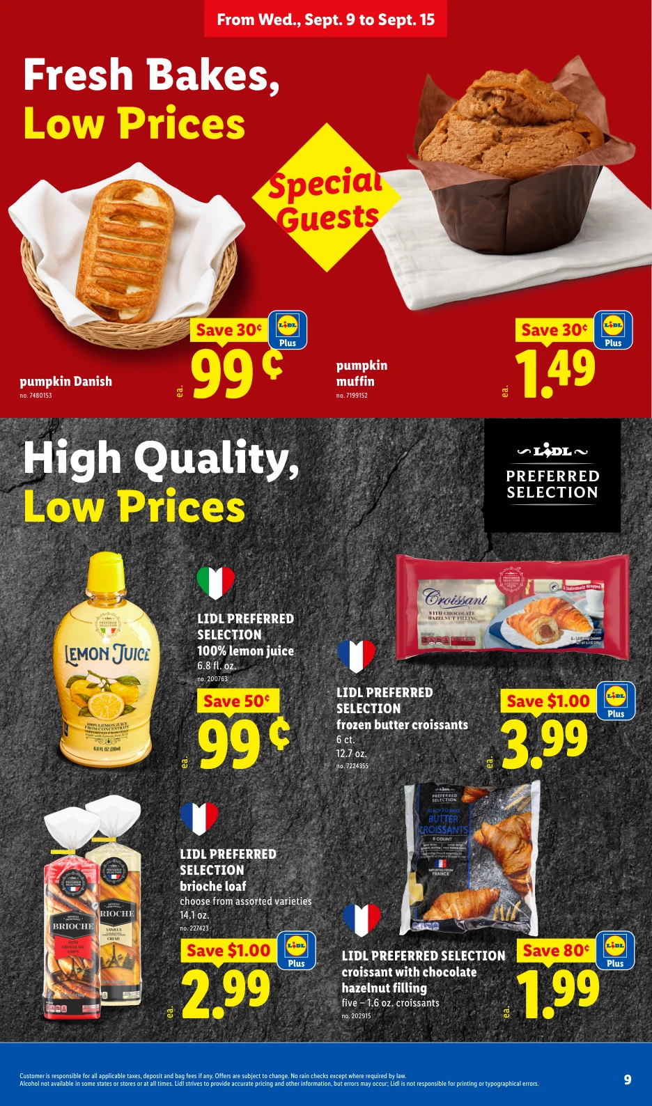 Lidl Weekly Ad - 9/9/2026 - 9/15/2026 - Page 9