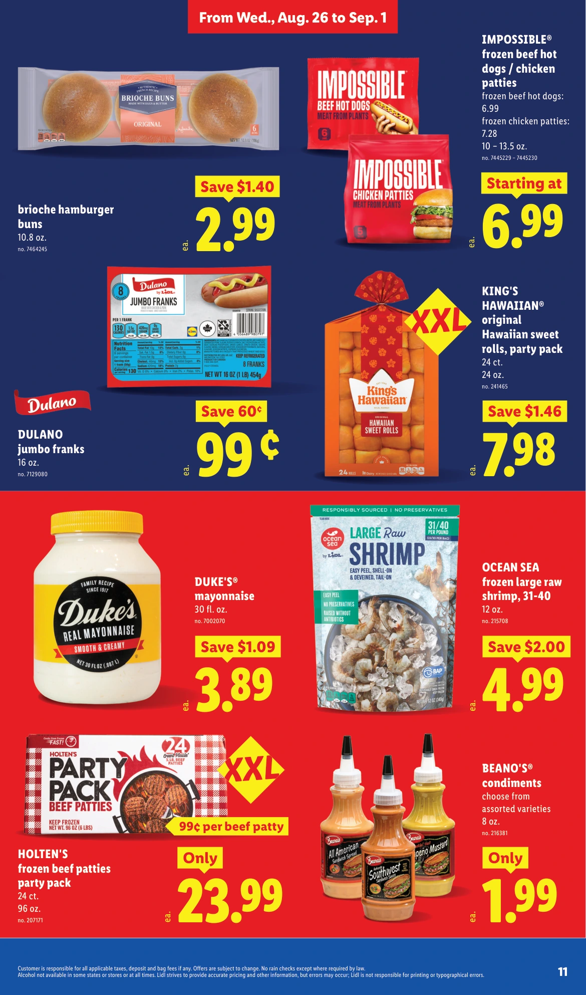 Lidl Weekly Ad - 8/26/2026 - 9/1/2026 - Page 11