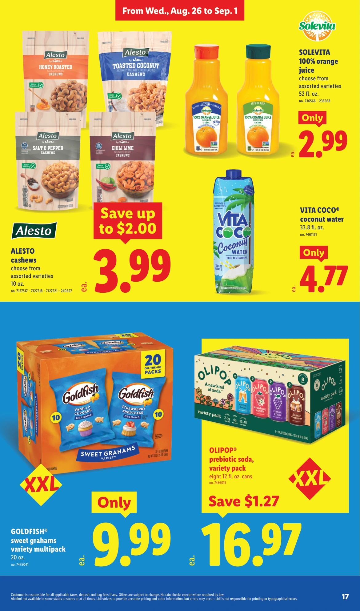 Lidl Weekly Ad - 8/26/2026 - 9/1/2026 - Page 17