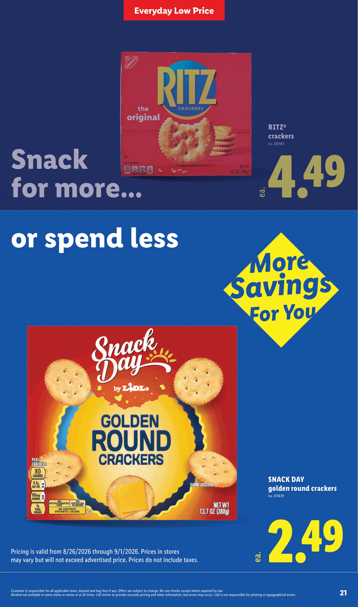 Lidl Weekly Ad - 8/26/2026 - 9/1/2026 - Page 21