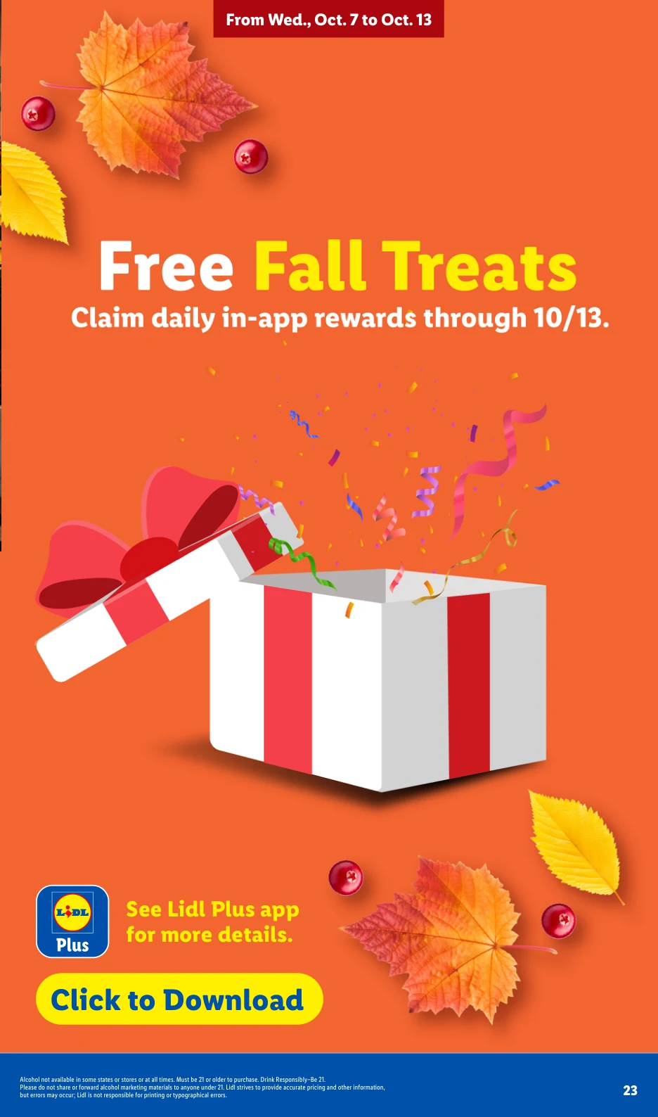Lidl Weekly Ad - 10/7/2026 - 10/13/2026 - Page 23