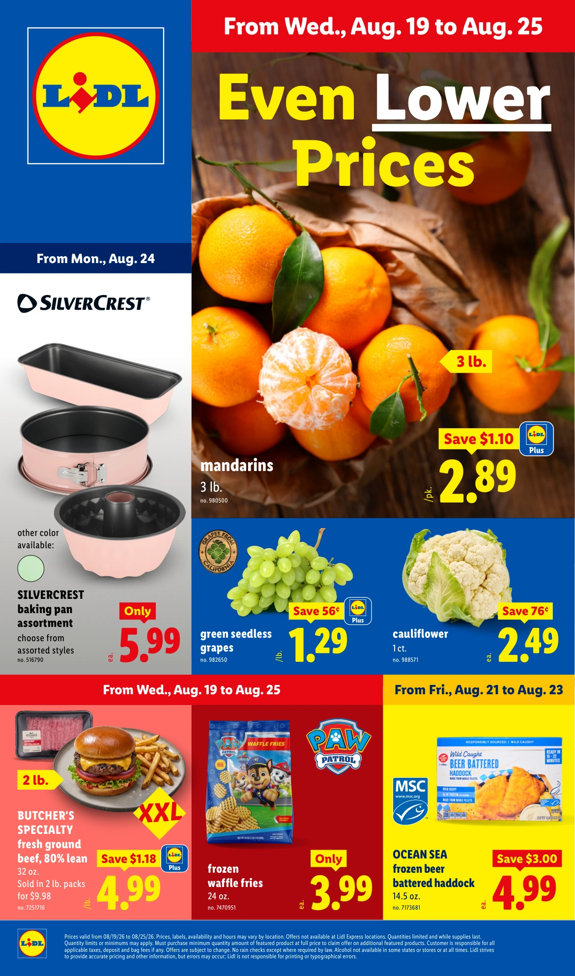 Lidl Weekly Ad - 8/19/2026 - 8/25/2026 - Page 1