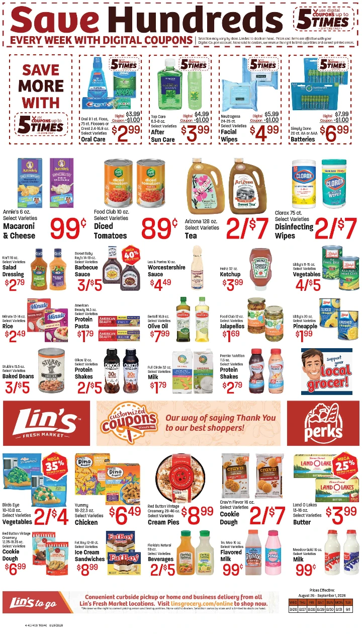 Lin’s Fresh Market Lin's Weekly Ad Aug 26-Sept 1, 2026 - Page 4