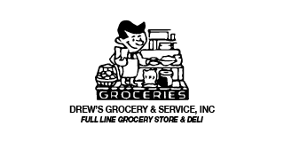 Drew's Grocery logo