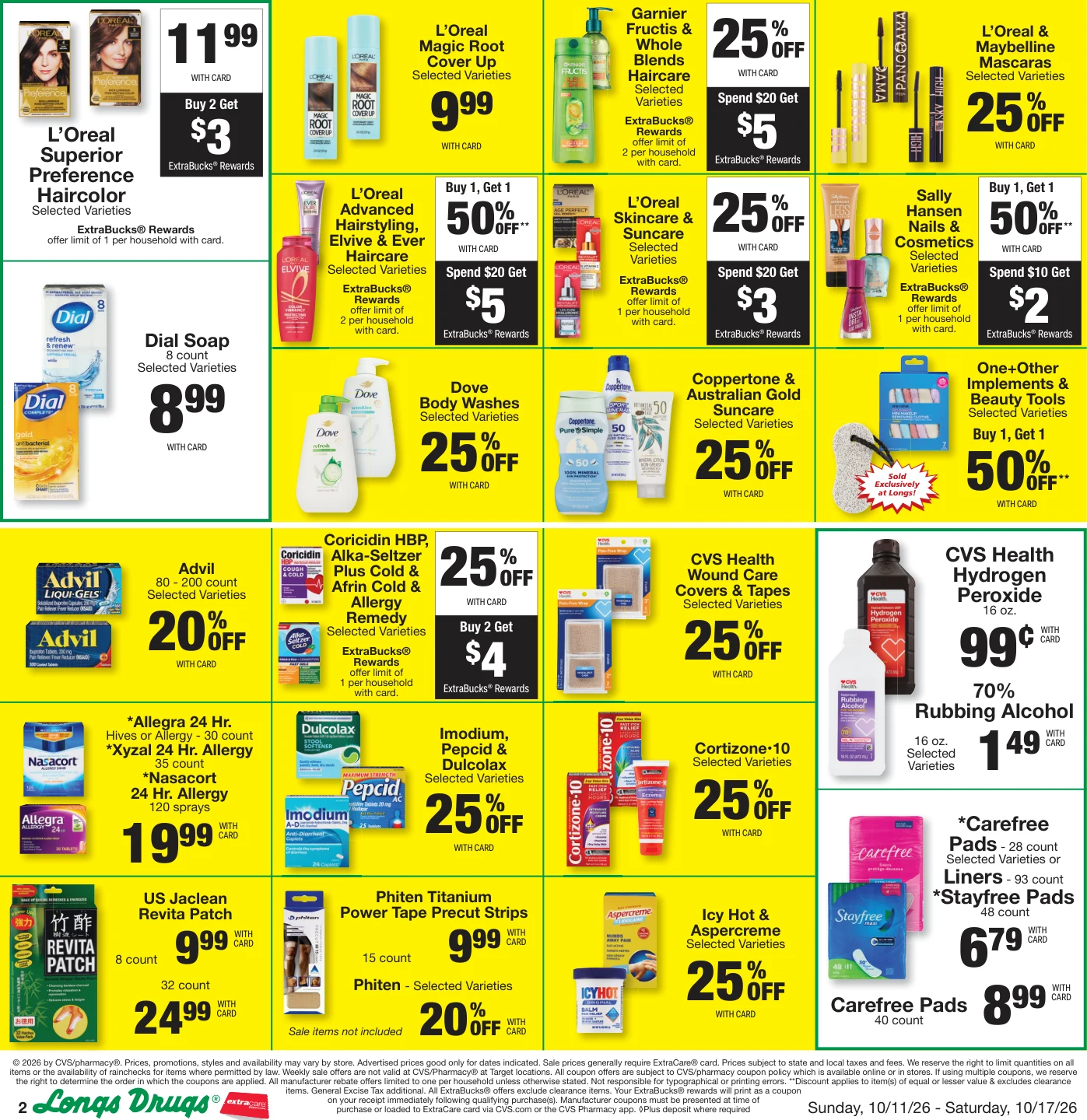 Longs Drugs Big Island - Kauai - Maui Weekly Ad - Page 2