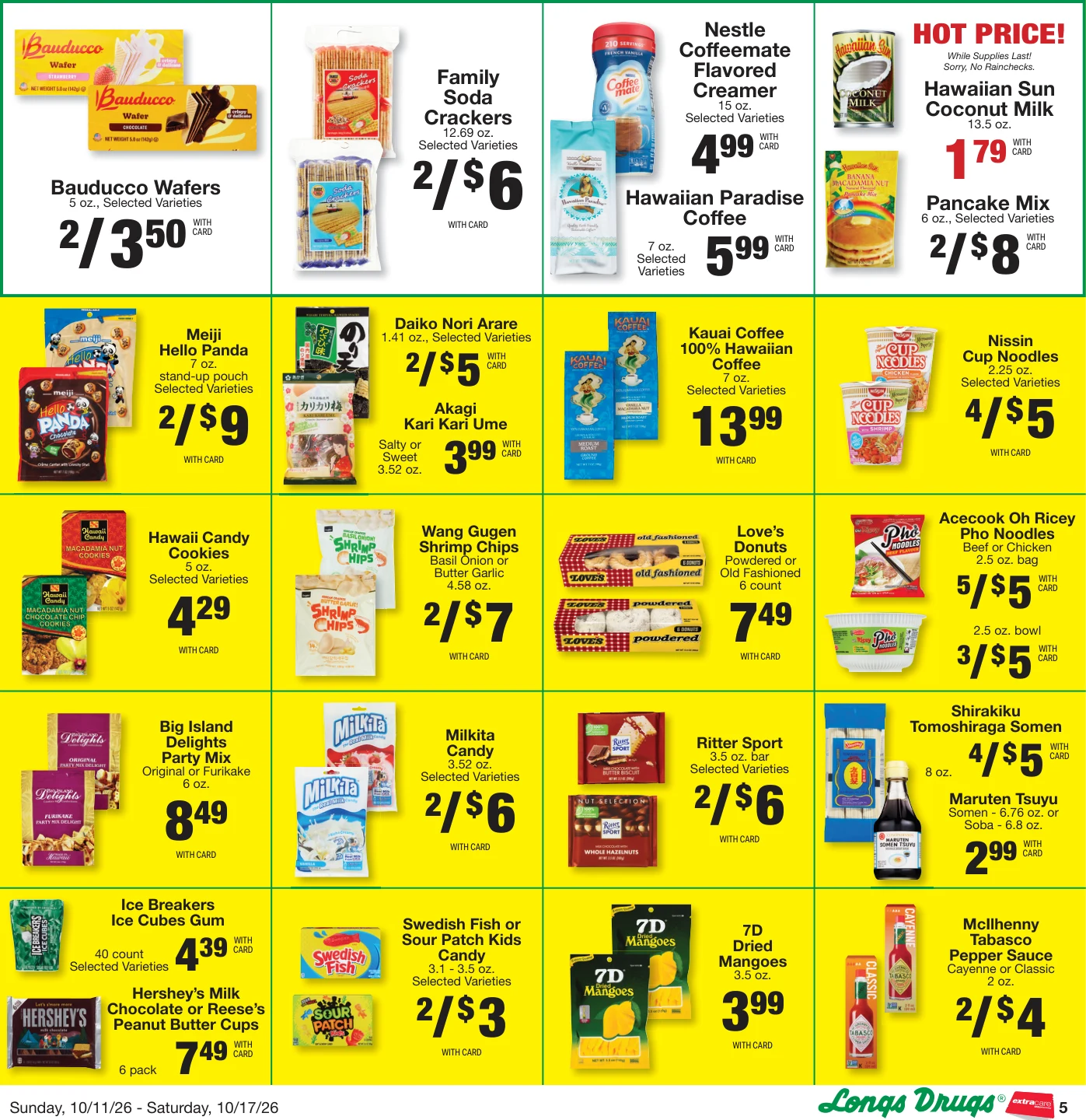 Longs Drugs Big Island - Kauai - Maui Weekly Ad - Page 5