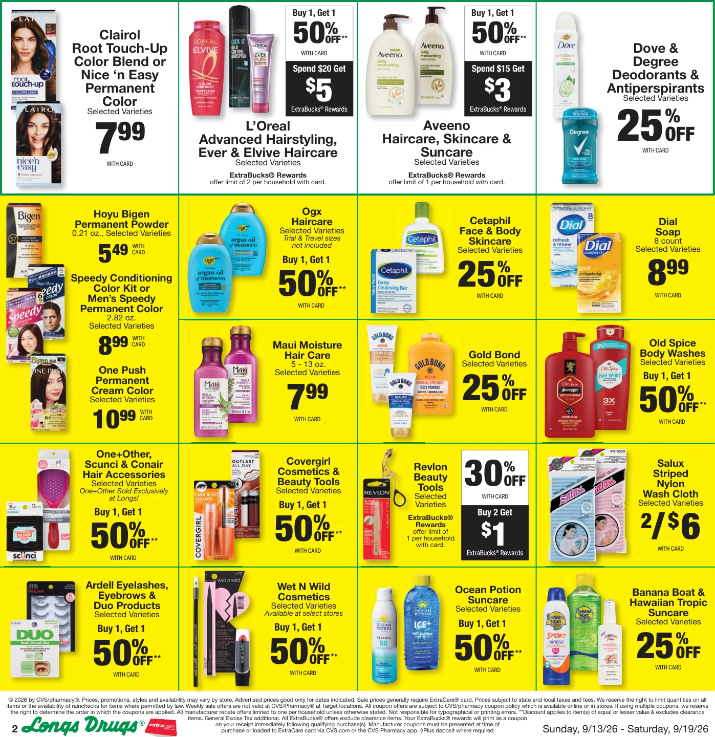 Longs Drugs Big Island - Kauai - Maui Weekly Ad - Page 2