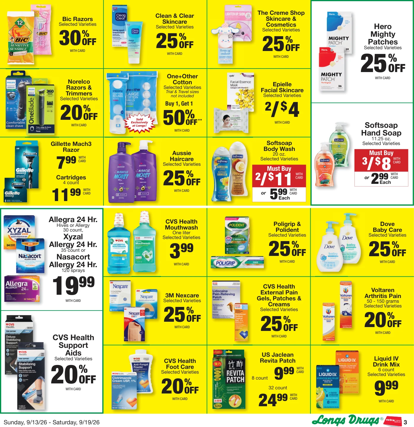 Longs Drugs Big Island - Kauai - Maui Weekly Ad - Page 3