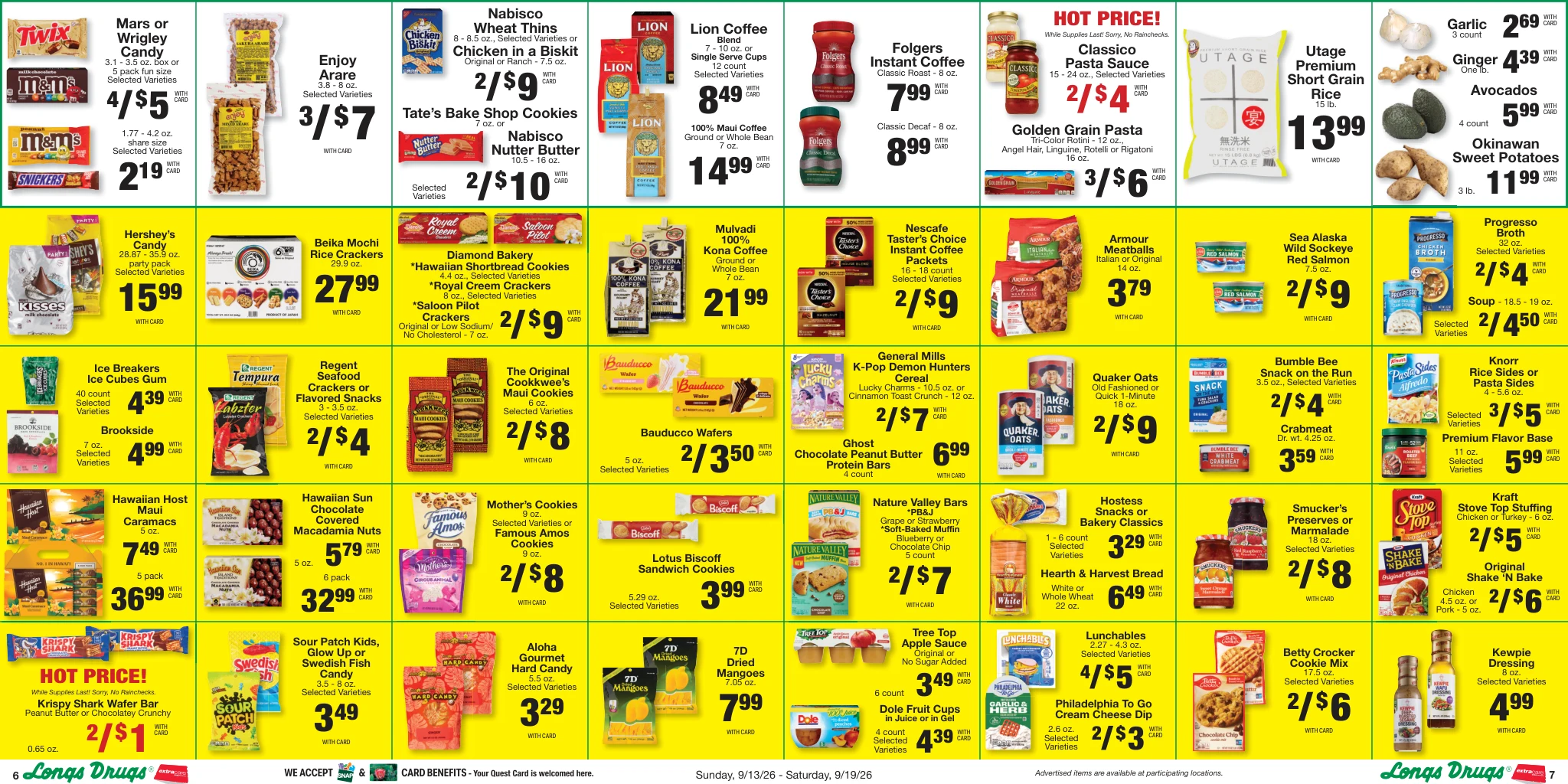 Longs Drugs Big Island - Kauai - Maui Weekly Ad - Page 6