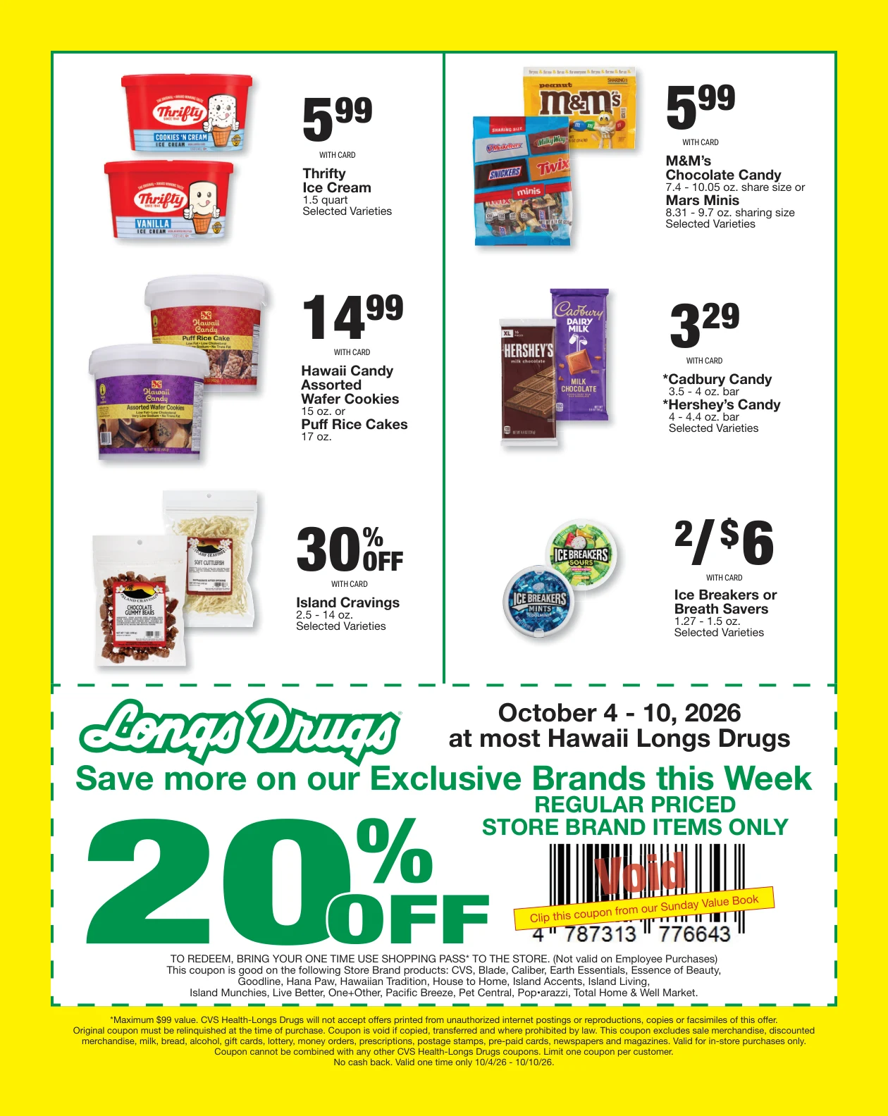 Longs Drugs Big Island - Kauai - Maui Weekly Ad - Page 11