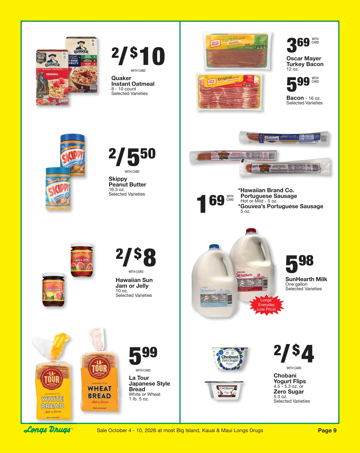 Longs Drugs Big Island - Kauai - Maui Weekly Ad - Page 9
