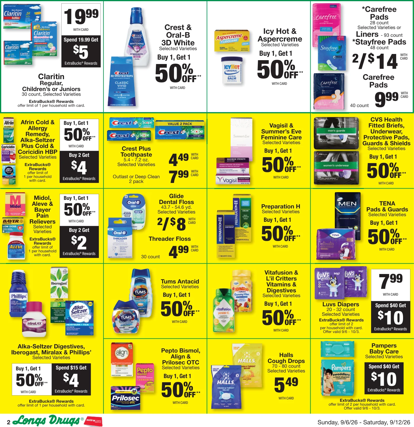 Longs Drugs Big Island - Kauai - Maui Weekly Ad - Page 2