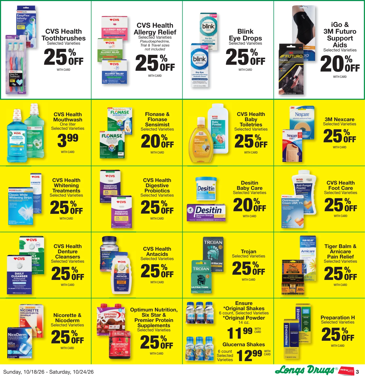 Longs Drugs Big Island - Kauai - Maui Weekly Ad - Page 3