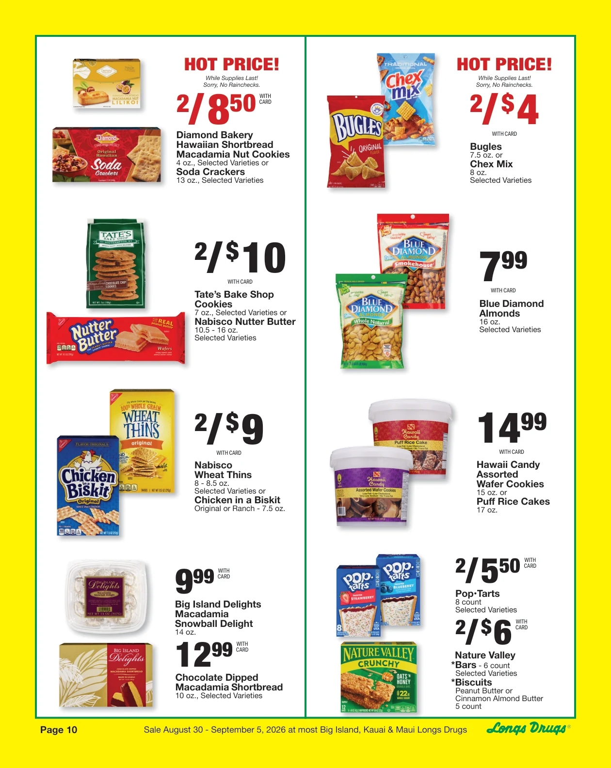 Longs Drugs Big Island - Kauai - Maui Weekly Ad - Page 10