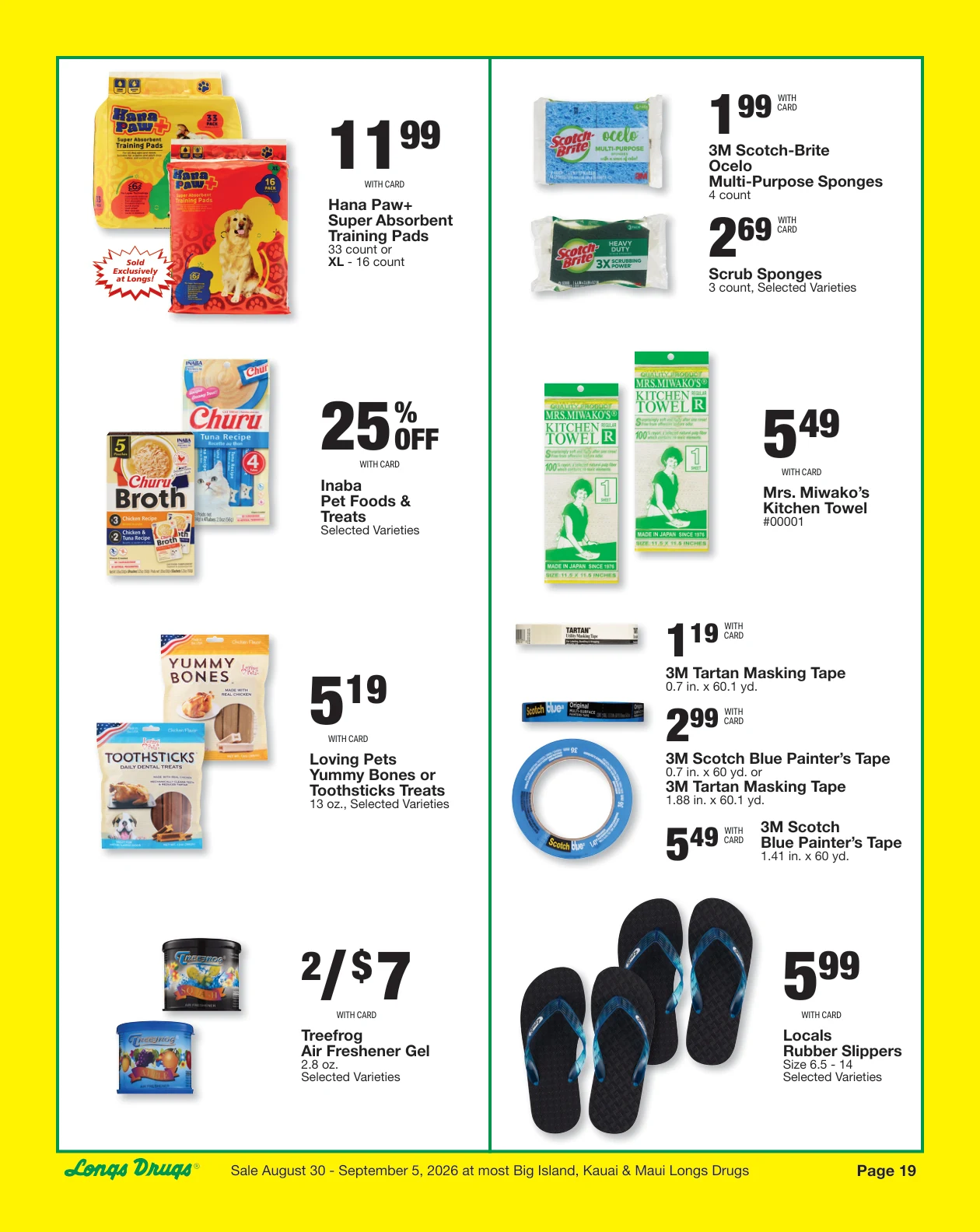 Longs Drugs Big Island - Kauai - Maui Weekly Ad - Page 19