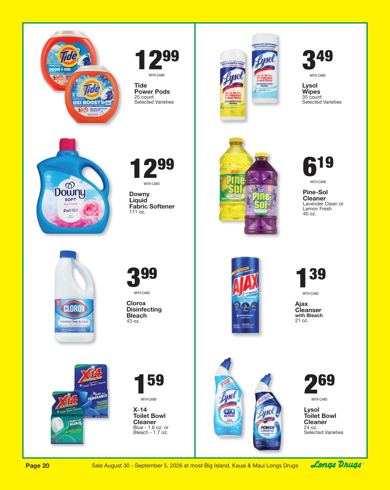 Longs Drugs Big Island - Kauai - Maui Weekly Ad - Page 20