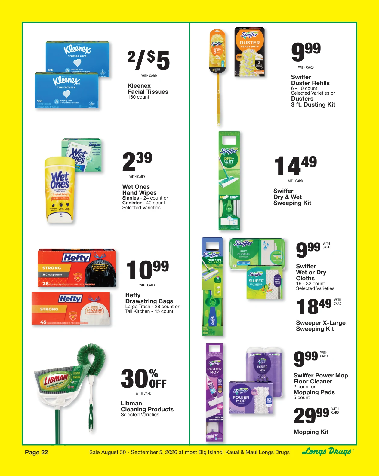 Longs Drugs Big Island - Kauai - Maui Weekly Ad - Page 22